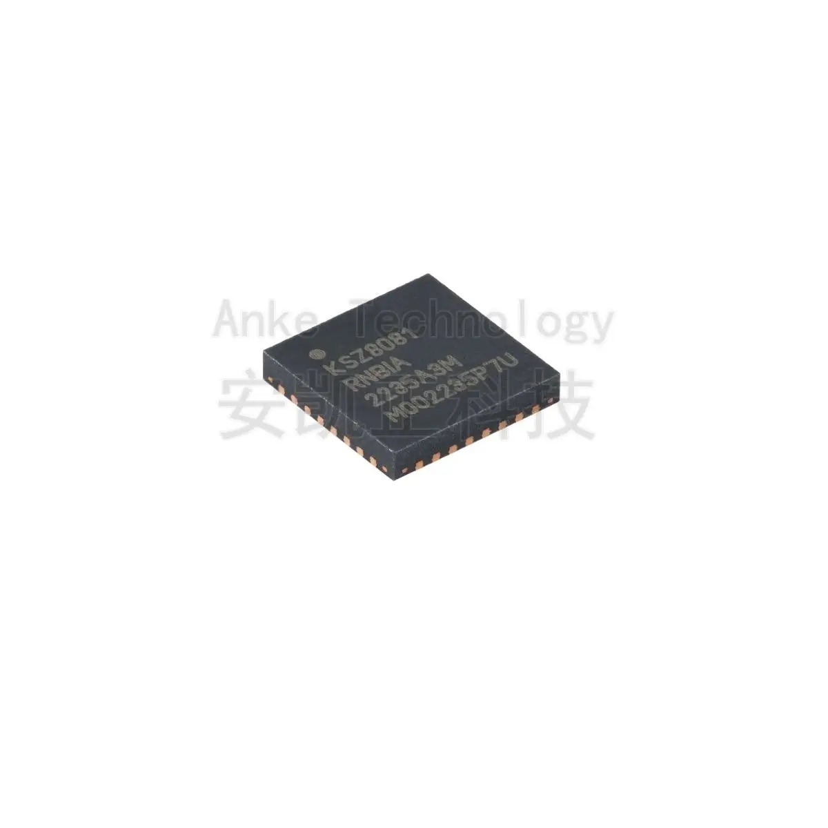 

Оригинальный чип приемопередатчика физического слоя Ethernet KSZ8081RNBIA-TR QFN-32, 10 шт.
