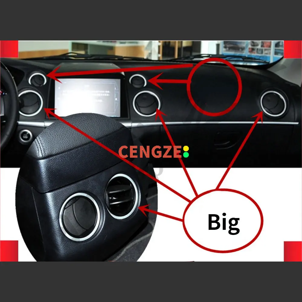 

Большое розетка кондиционера Задний ряд Выход кондиционера для Luxgen 7.