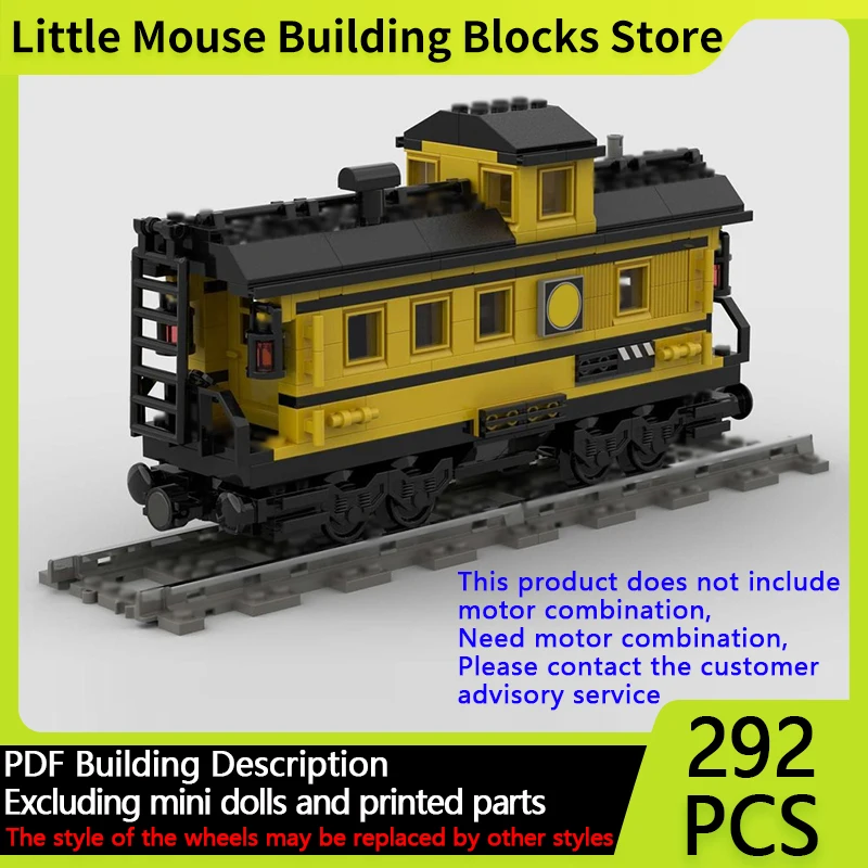 

Модель городской автомобиль MOC, строительные кирпичи, железная дорога, грузовой поезд, кабои, модульная технология, детские праздничные подарки, сборные игрушки, костюм