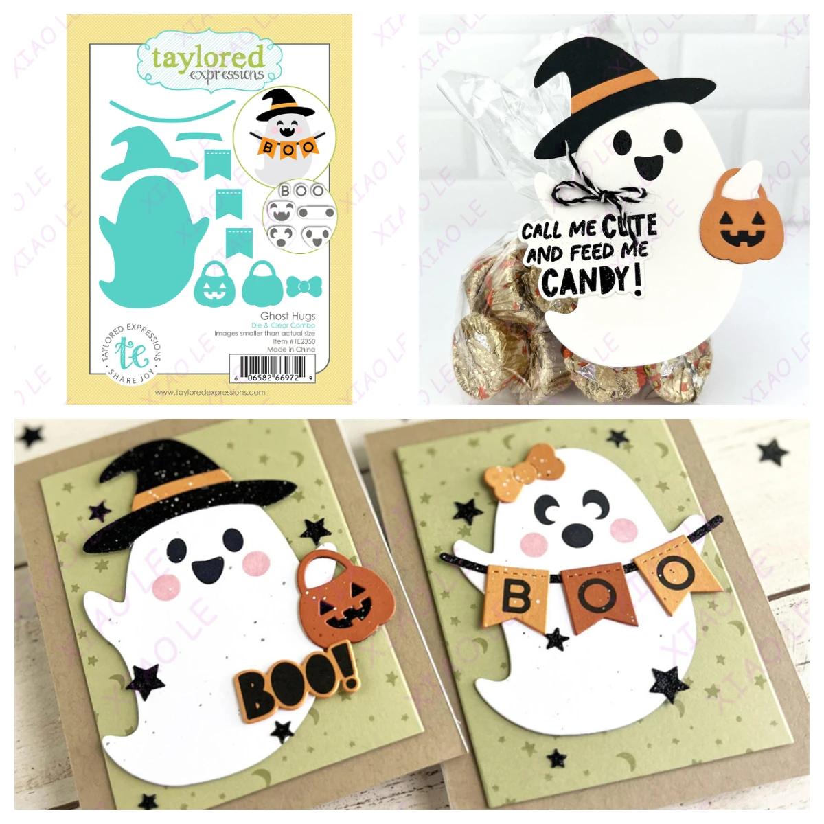

Ghost Hugs Die & Clear Stamp Combo Stamps And Dies New Arrival 2025 Scrapbook Diary Decoration Stencil Embossing Template