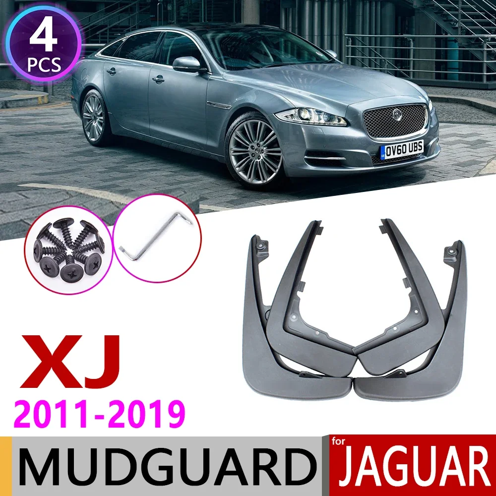 

Mudflap for Jaguar XJ X351 2011~2019 Fender Mud Guard Flap Splash Flaps Mudguards Accessories 2012 2013 2014 2015 2016 2017 2018