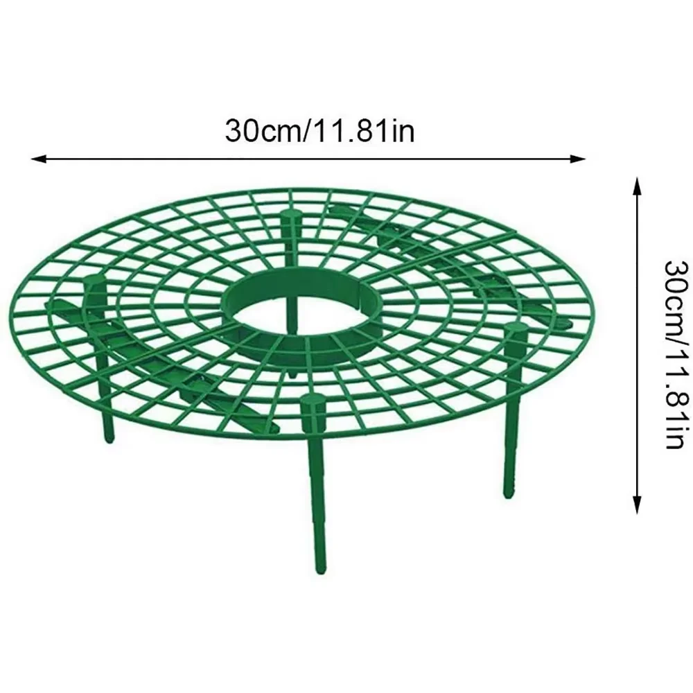 Plant Stand Frame Holder Garden Plant Tray Rack Strawberry Stand Fruit Support Flower Climbing Vine Pillar - Gardening Accessory