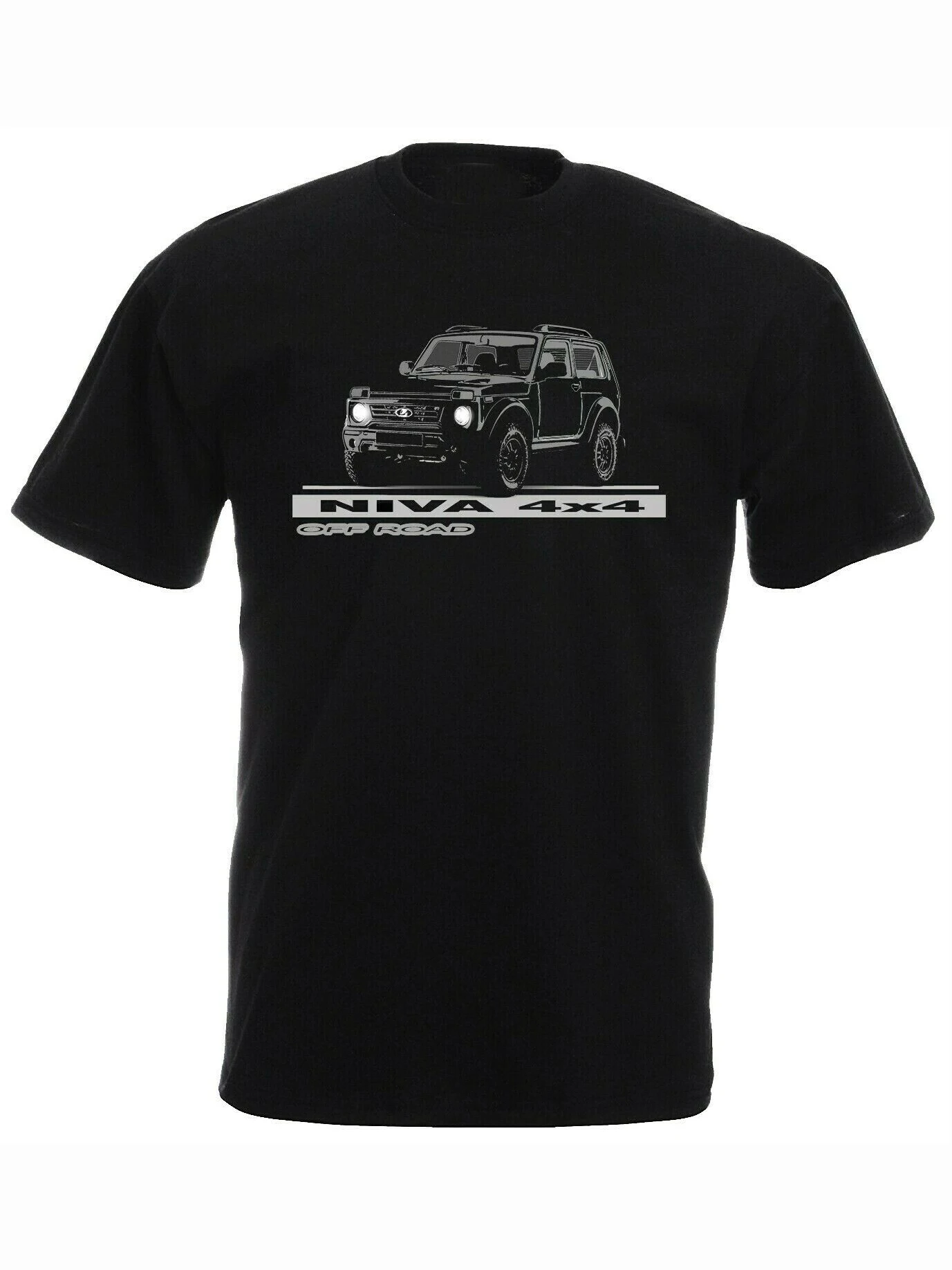 Lada Niva VAZ 2121 Russian Off-road Vehicle 4x4 Auto T Shirt. Short Sleeve 100% Cotton Casual T-shirts Loose Top Size S-3XL