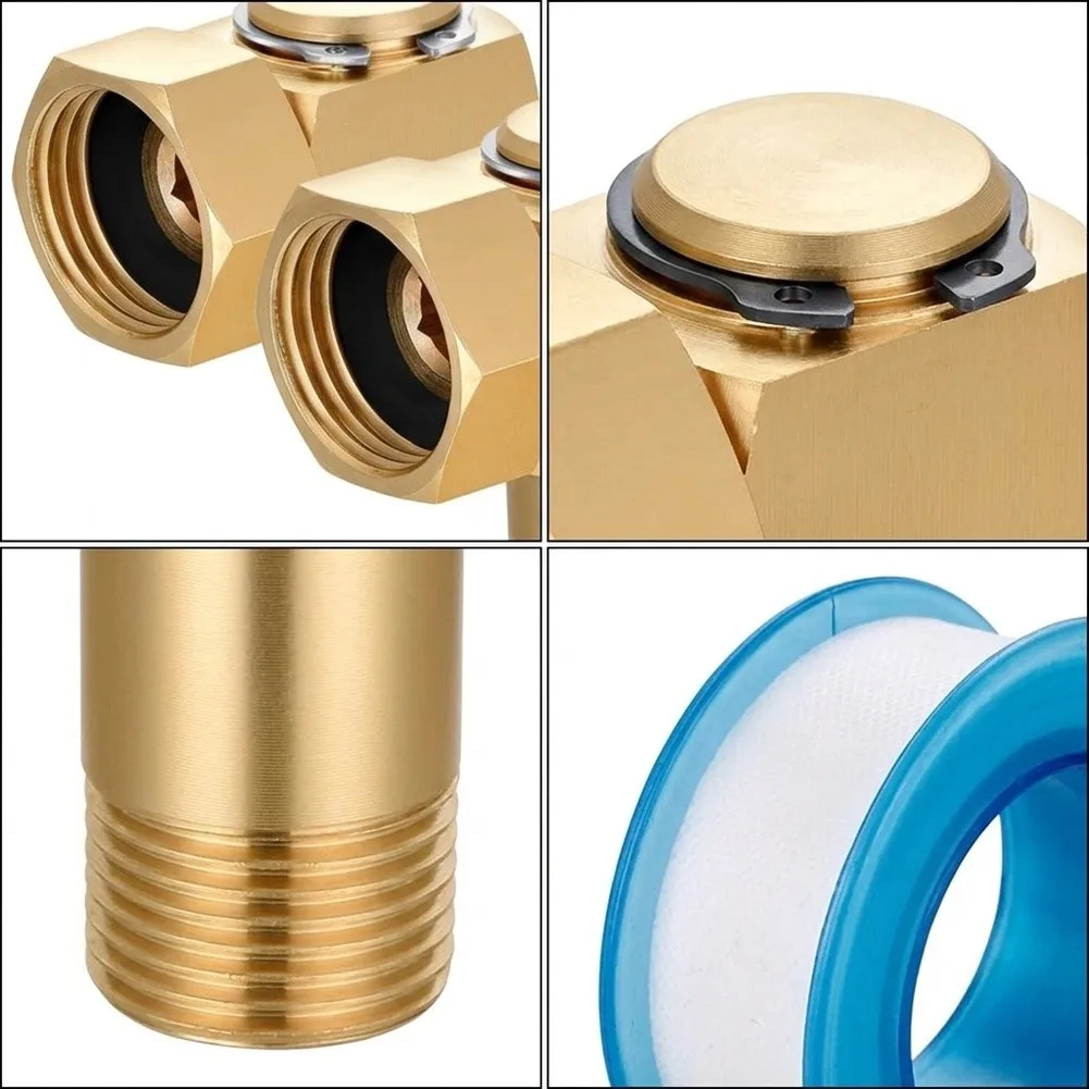 Brass Swivel Hose Reel Connector Supporting Consistent Water Flow in Gravity Fed and Pump Driven Irrigation Setups