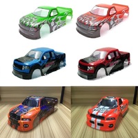 Ewellsold 1/10 PVC painted body shell/tail wing/spoiler/ Led lights/Accessories for 1/10 RC Trucks 94111 94188 94108 94083