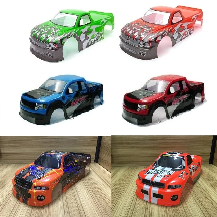 Ewellselled 1/10 body shell/tylne skrzydło/spoiler/ Led lights/akcesoria do 1/10 samochodów ciężarowych RC 94111 94188 94108 94083