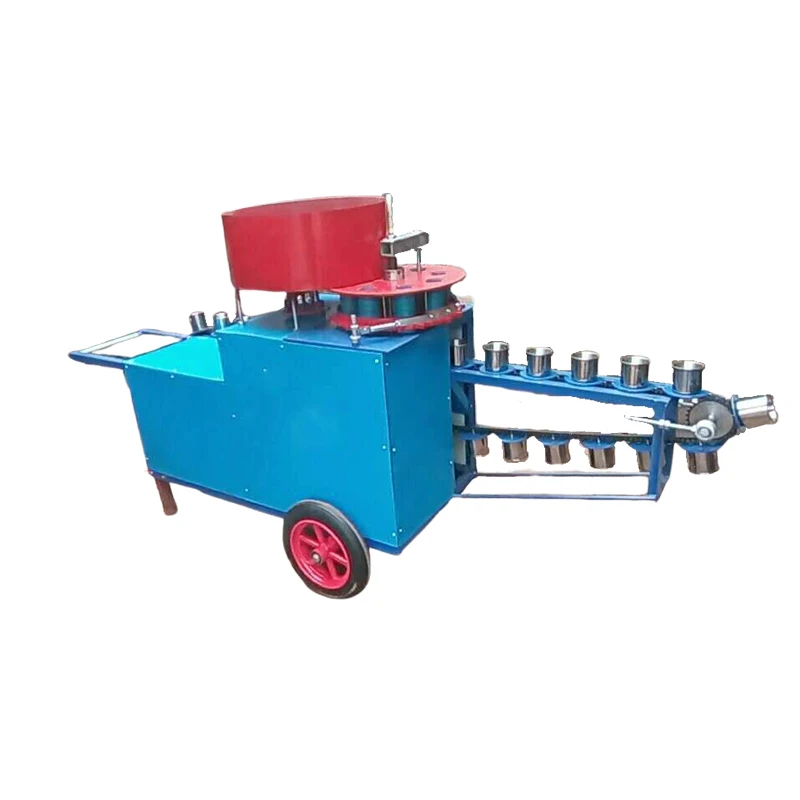

【Hot】Potted Seedling Culture Soil Briquetting Machine Nutrient Soil Filling and Loading Machine Nutrient Soil Potting Machine