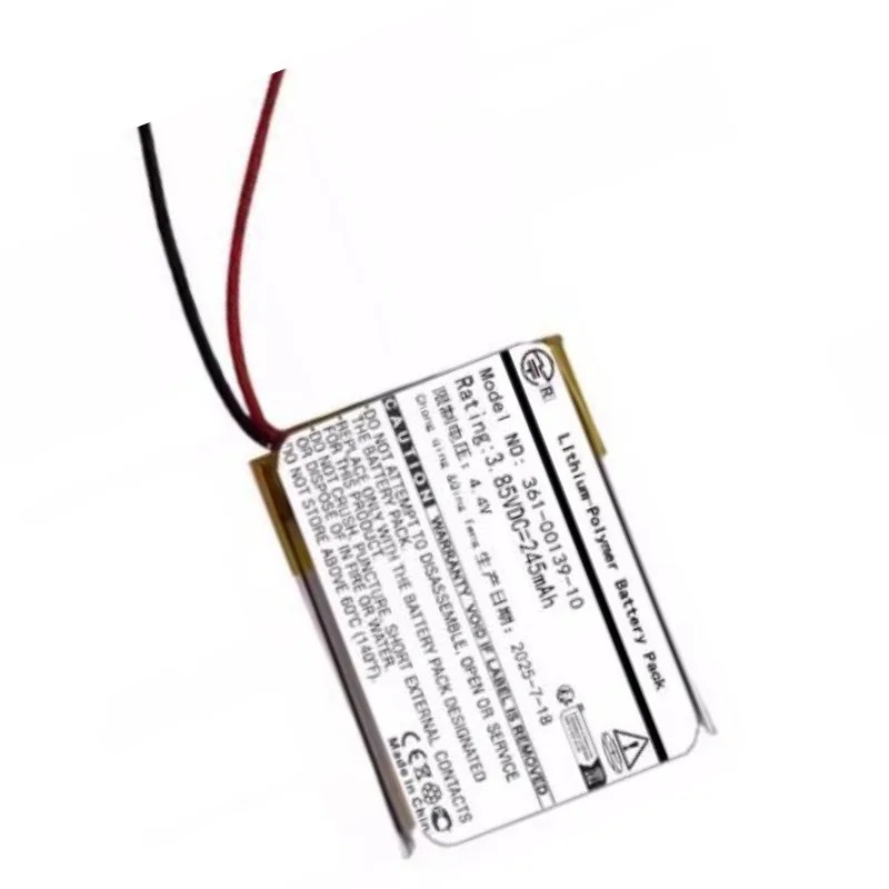 New High Quality 361-00139-10 Replacement Smart Watch Battery3.85V 245mAh for Garmin Venu 2 Venu 2 GPS(45mm) Smart Watch Bateria