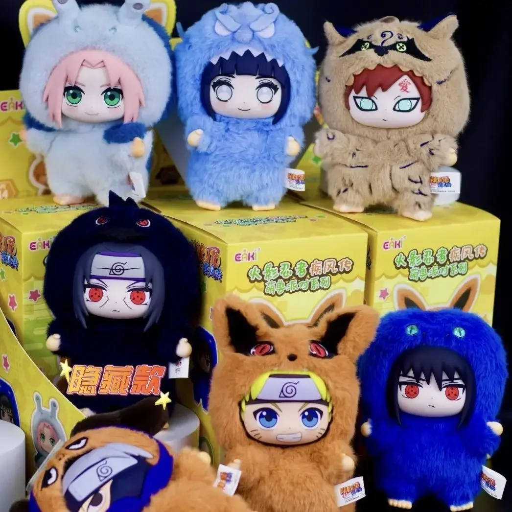 

%-Новый EAKI Naruto слепая коробка Shippuden Party Series Uzumaki Stuffed Shippuden оригинальная плюшевая фигурка орнамент коллекция игрушек подарок