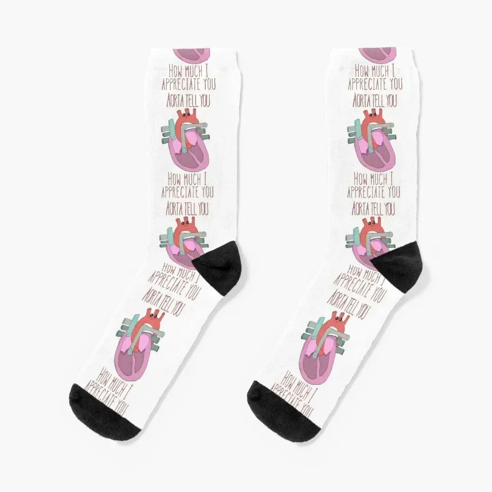 

Aorta tell you how much I appreciate you Socks Hiking boots men cotton high quality ankle Socks Men's Women's