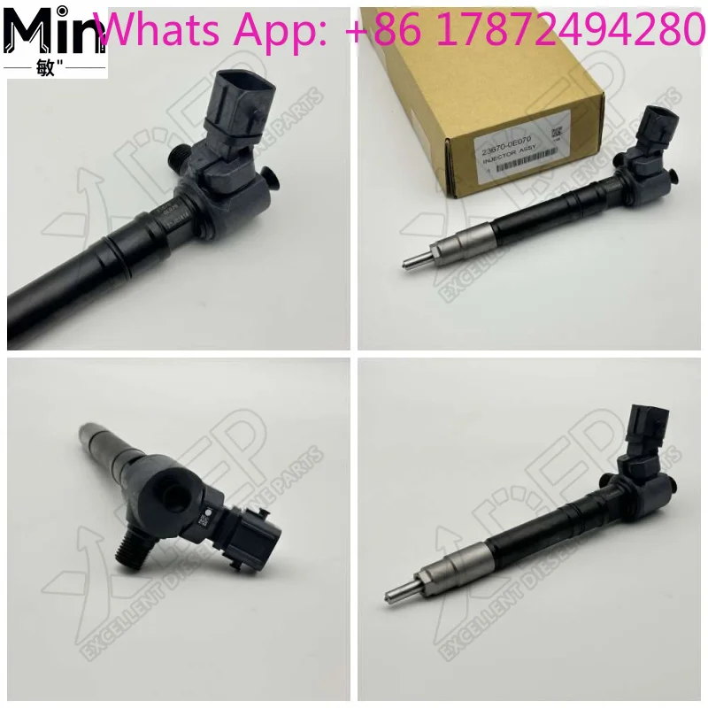 23670-0E070 Common Rail Injector 1Pc for Denso Hilux Revo 2GD