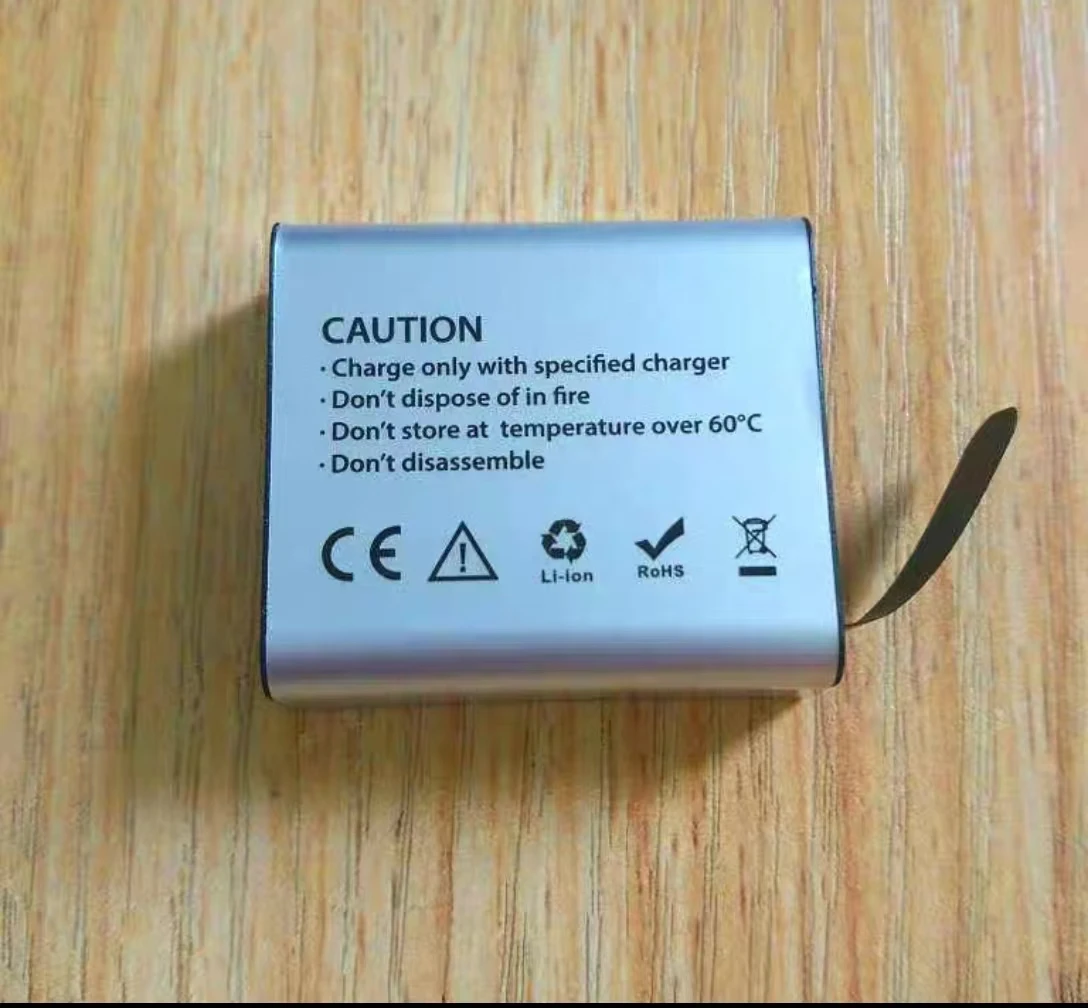 1350mah New Rechargeable Sports Action Camera Battery for SJ5000 SJ6000 for SJCAM SJ4000 A8 C4 T3 Sport DV Camera Bateria  AKASO