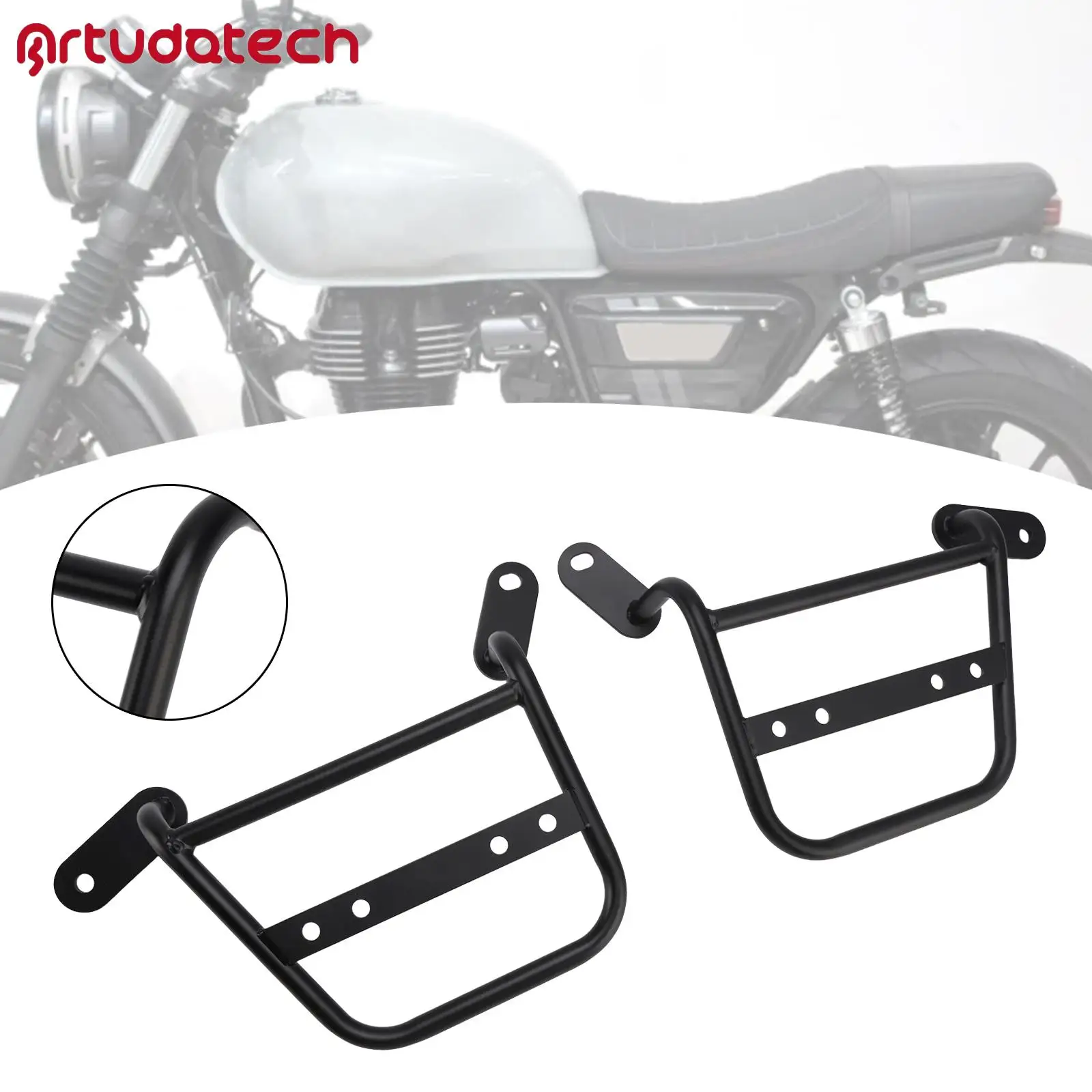 

Кронштейн для крепления боковых кофров Artudatech для Honda Gb350S Gb350Rs 2022 2023 2024 2025, правый