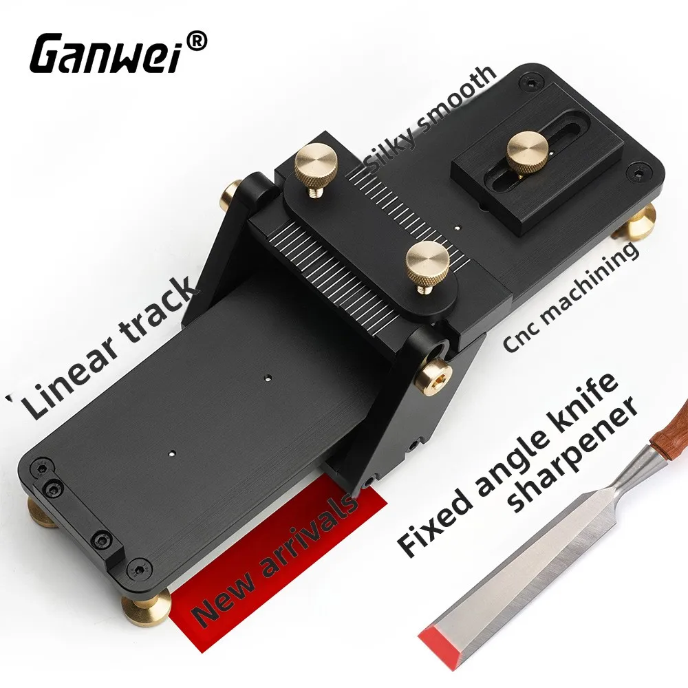 Fixed angle sharpener, linear track woodworking chisel anti-skid ultra-fine whetstone cutting edge mirror fine grinding