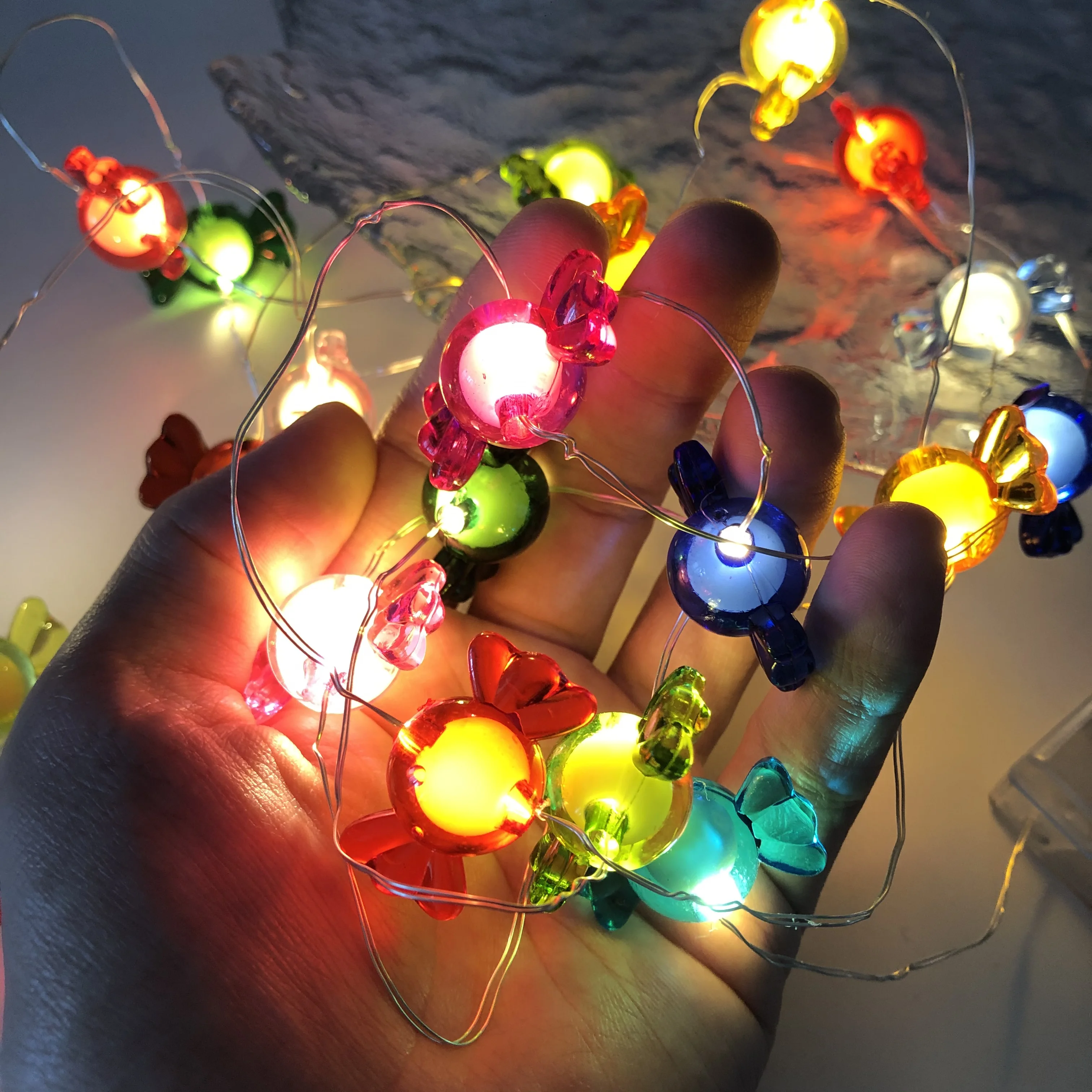 Luci a stringa a forma di cara - Home Decor Lighting Tricks recensione e prezzo