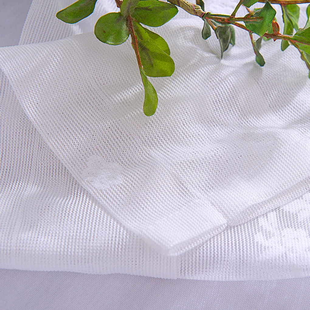 Lace Cafe Kitchen Ruffle Window Drape Valance Semi Transparent Voile Curtains Window Treatment