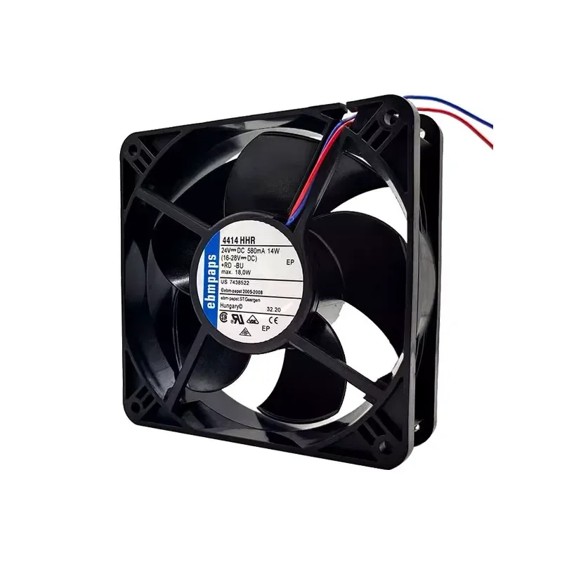 Original German 4414HHR 12038 DC24V 0.58A 14W Atlas Inverter Cooling Fan for Atlas Inverters