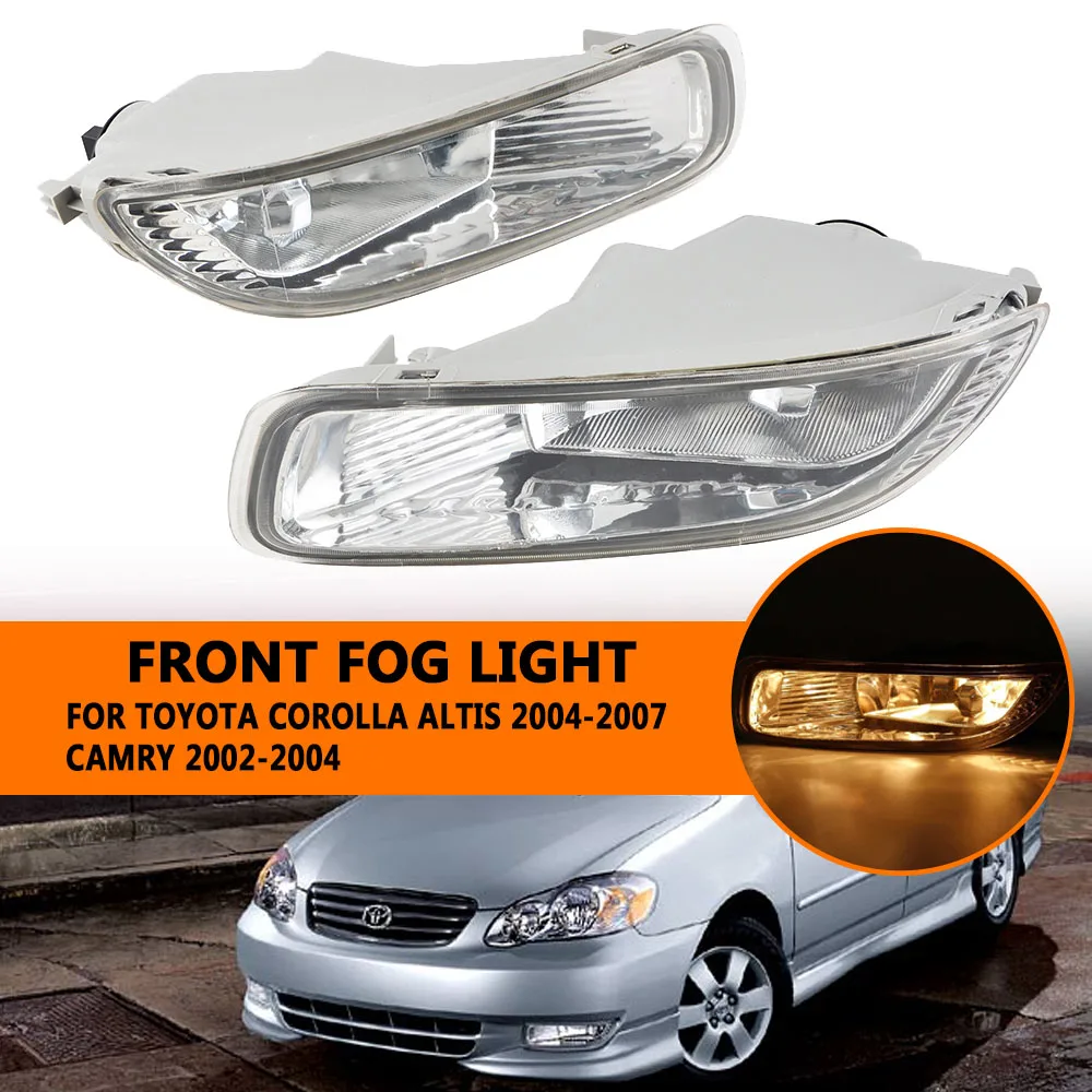 

Toyota Corolla Altis 04-07 / Unser 03-05 / Camry 02-04 FOG LAMP SPORT LIGHT fog light foglamp foglight 2002 2003 2004