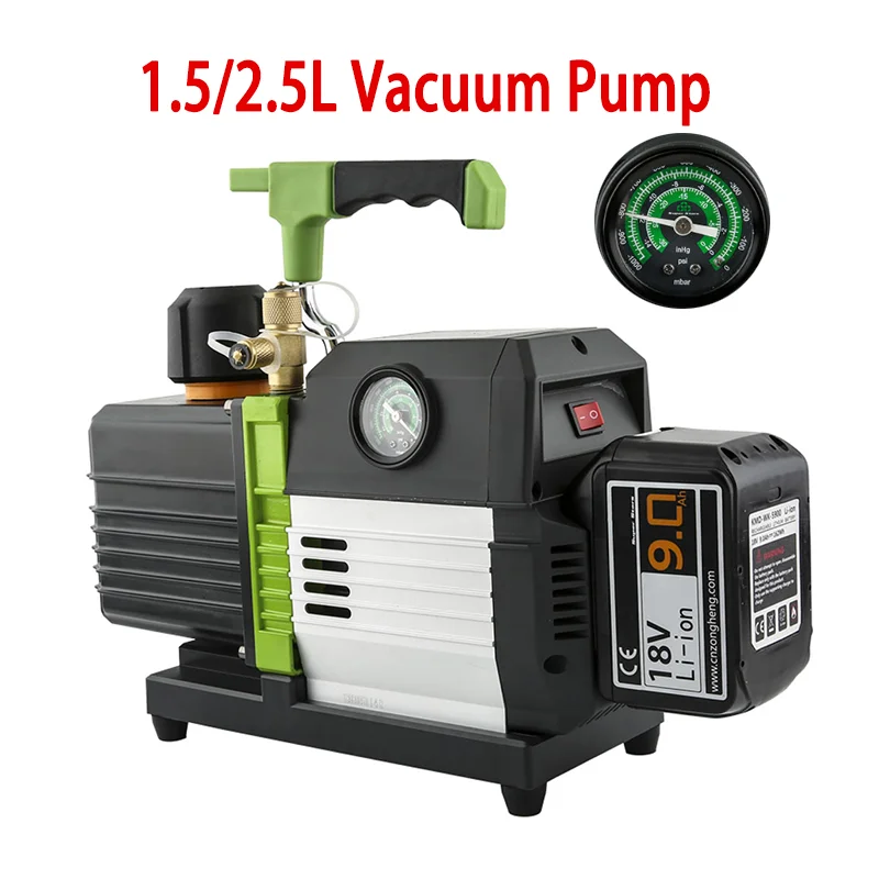 

1.5/2.5L vacuum pump R32 small intelligent brushless motor pump 220V, Lithium battery rechargeable, no oil