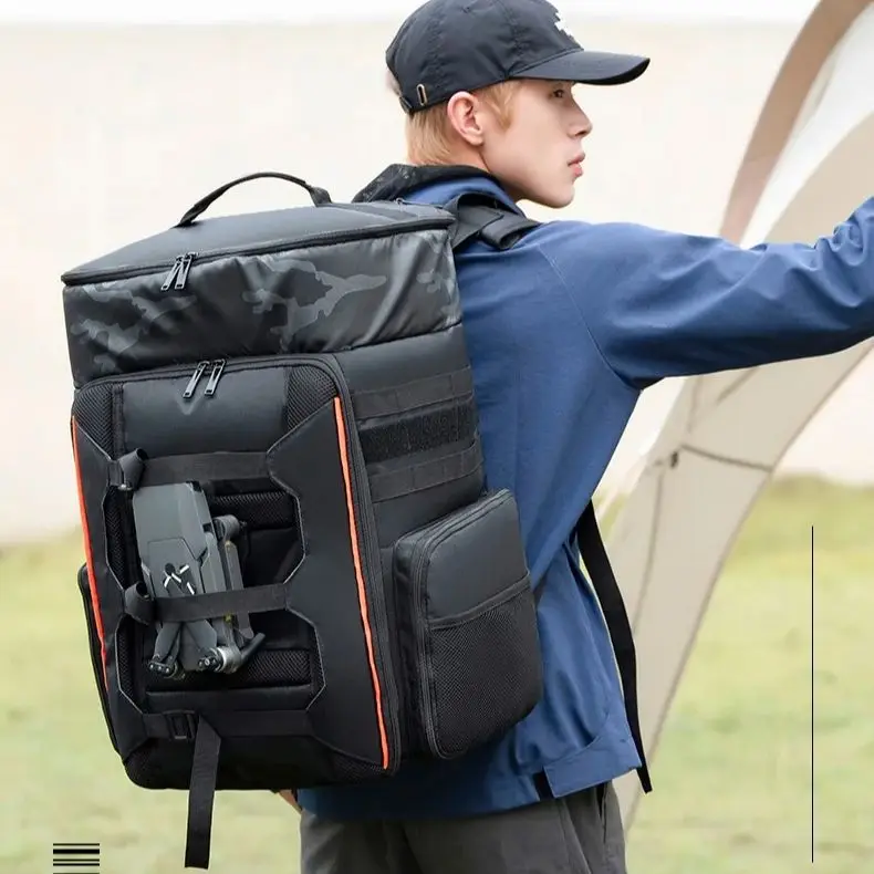 

Рюкзак FPV RC Racing Drone 33L, водонепроницаемая сумка для фотосъемки с камерой для путешествий на открытом воздухе, большая вместительная дорожная сумка для пешего туризма, рюкзак