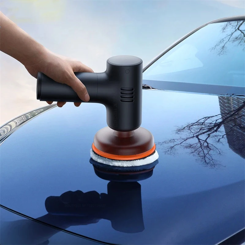 New Wireless Car Polishing Machine Cordless Adjust Speed Automotive Polisher For Car Body Clean Home Wireless Waxing Polisher