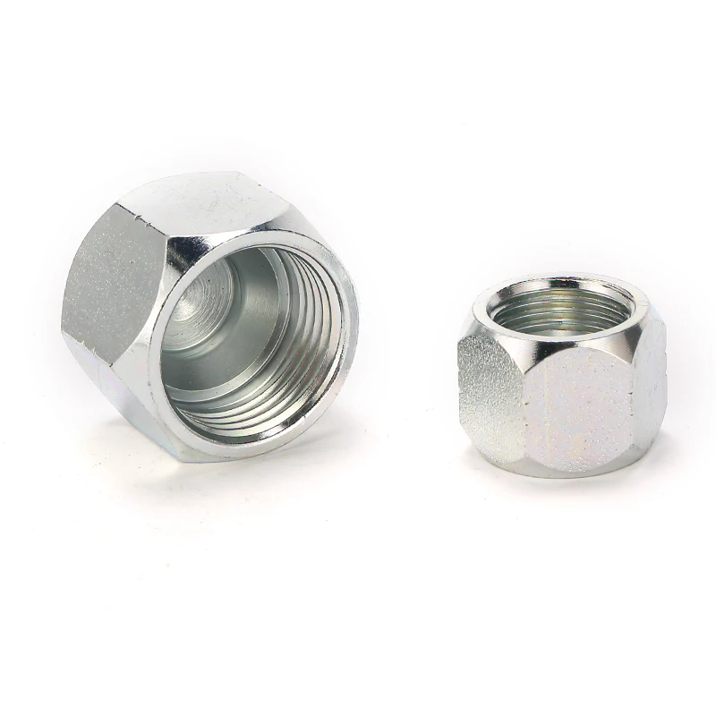 25pcs 9J-12CAP, High Quality Hydraulic JIC Adapter, Female JIC Plug Cap, Durable and Realiable for Various Applications