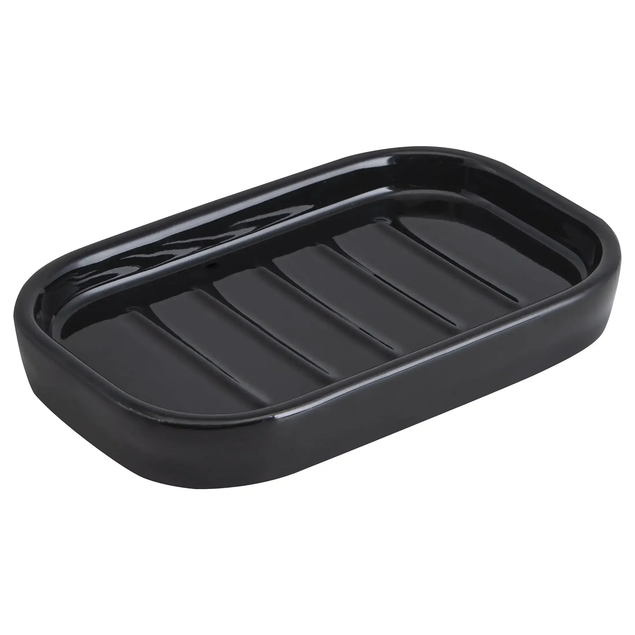 

Basic Ceramic Soap Dish Rich Black