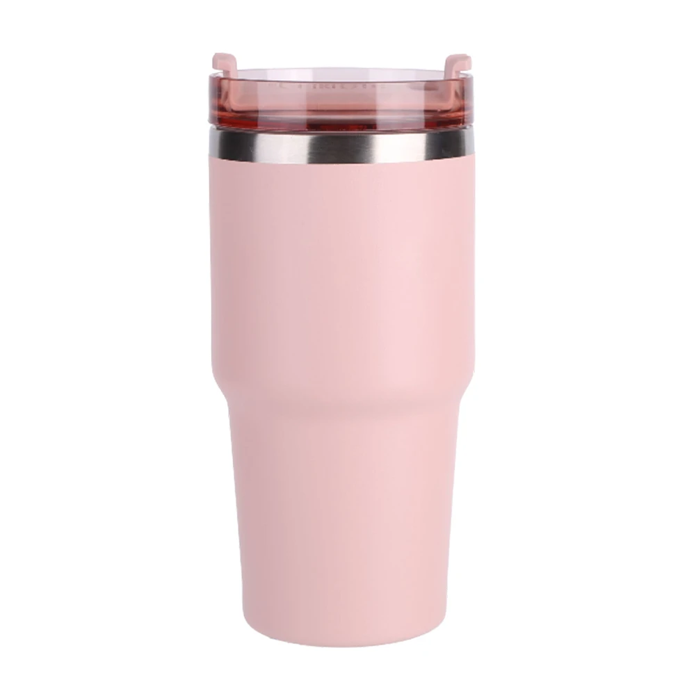 20OZ/591ml Stainless Steel Coffee Cup Travel Thermal Mug Leak-Proof Thermos Bottle Tea Coffee Mug Office Business Style Thermos