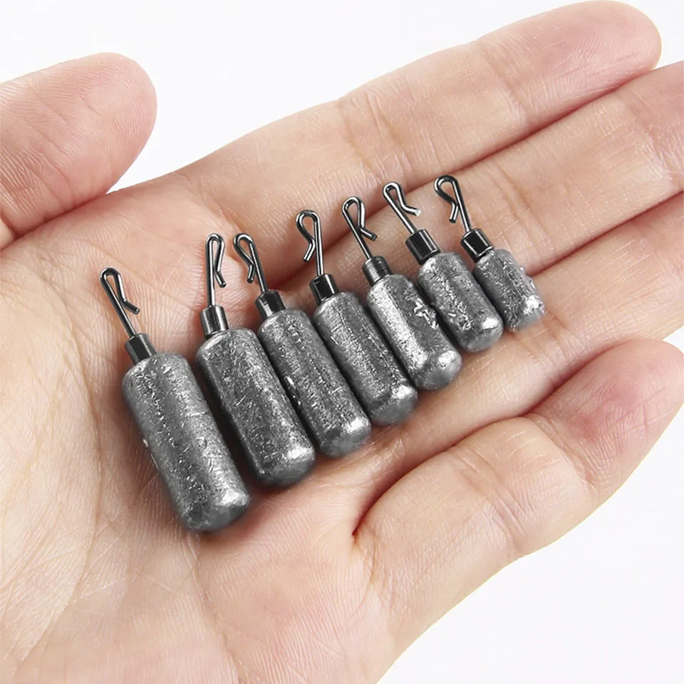 10pcs/lot Fishing Sinker 3.5g 5g 7g 10g 14g 20g Fishing Weights Sinkers Carp Fishing Baits Sinker Fishing Tackle Accessories