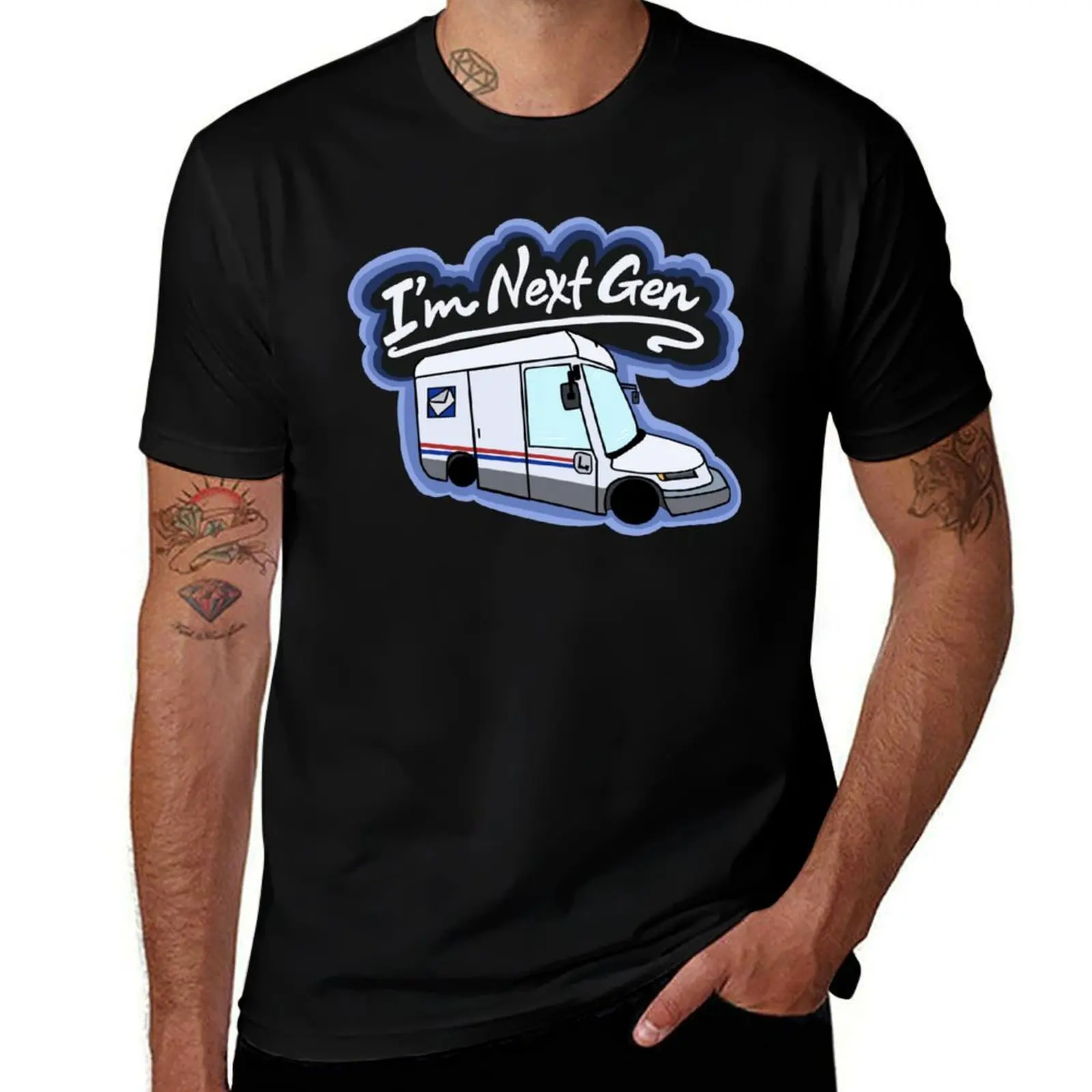 

Next Gen Mail Carrier (NGDV) T-Shirt man t shirt summer t shirt for man T-shirt