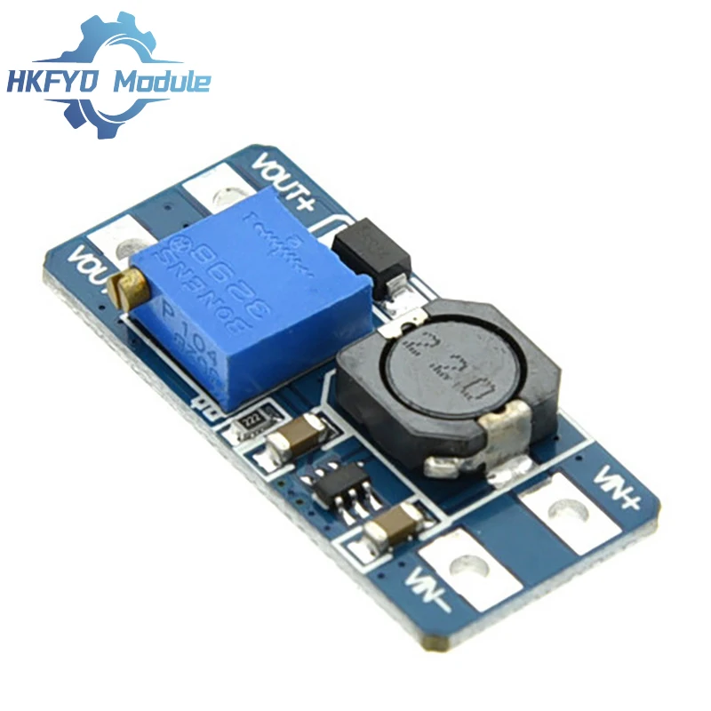 Modulo boost DC-DC MT3608 da 1-100 pezzi – Modulo di alimentazione step-up 28 V 2 A per Arduino, batterie e progetti elettronici fai-da-te