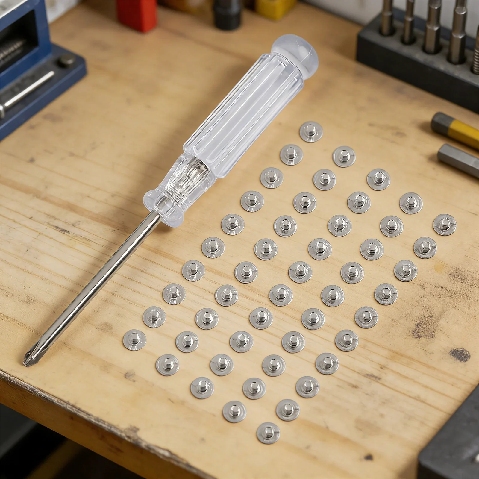 PC Mounting Screws Flat Head Screws Rust Resistant Screws For Computers Nickel-plated Finish Carbon Steel Flat Head Design