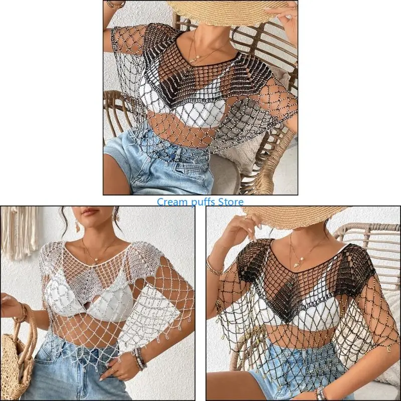 

50LE Stylish Summer Shawl Capelet Lightweight Embroidered Beads Shoulder Wrap Cloak for Bridal Outfits Special Occasion 2025 New