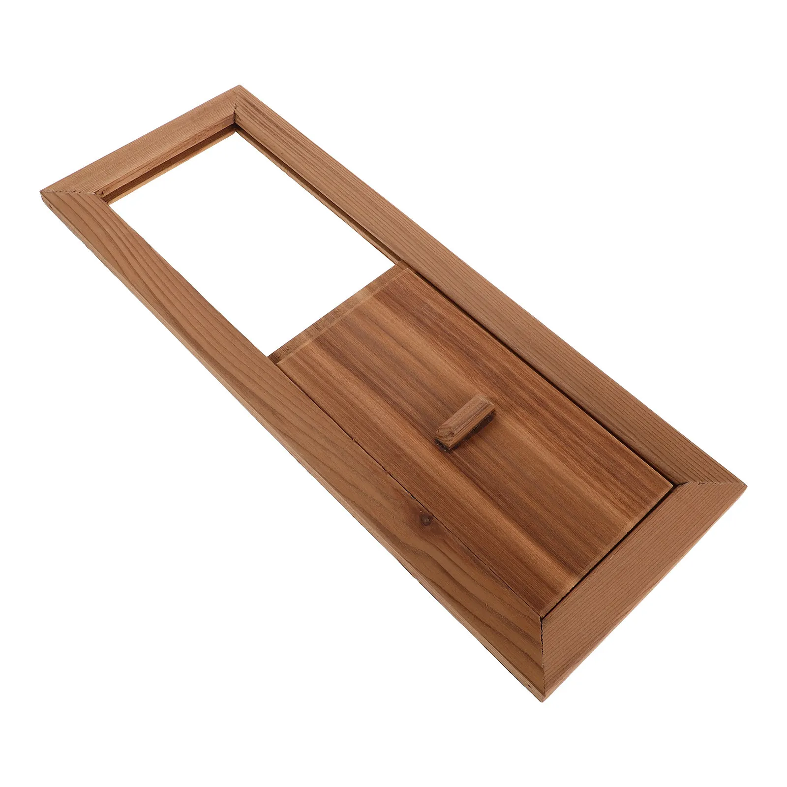 Wood Sauna Vent Outlet Sturdy Wooden Sauna Air Vent for Steam Room Spa Refreshing Airflow Ventilation Ventilation Window Set