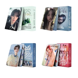 50/55Pcs/Set KPOP TWS Babymonster Boxed Laser Lomo Cards BINI BUS Album Fashion Selfie Photocards Fans Birthday Collection Gifts