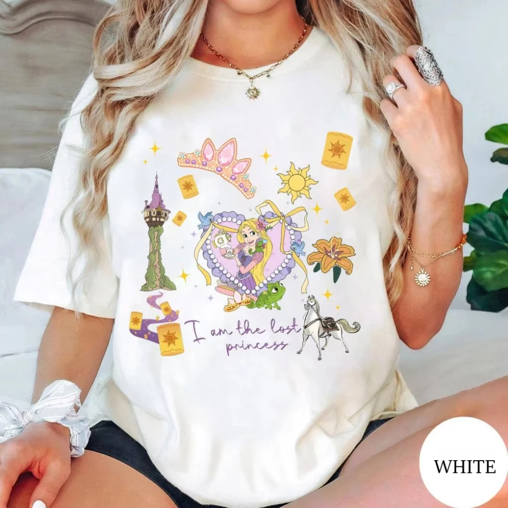 

Disney Princess Vintage Disney Tangled Rapunzel Shirt Disney Princess Rapunzel Shirt Lost Princess Tee Rapunzel Women Men Tshirt