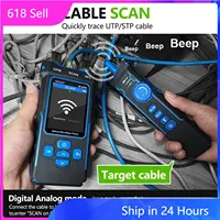 Noyafa NF-8508 Network Cable Tester Optical Power Meter Wire PoE Lan Test LCD Digital Line Finder Wire Tracer Network Tools