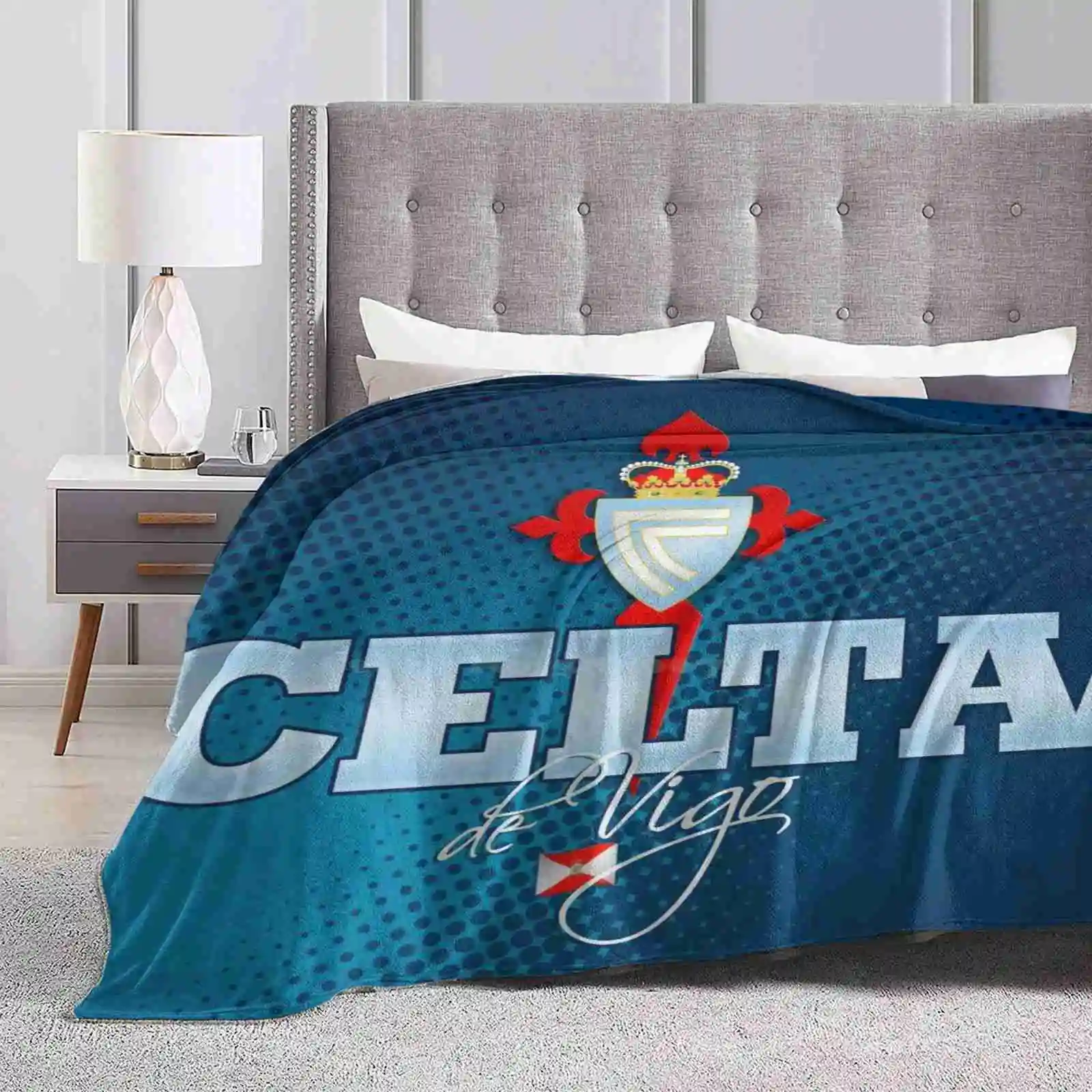 Fc Celta Vigo All Sizes Soft Cover Blanket Home Decor Bedding Soccer Celta Vigo Spain Spanish Celestial Espana Sport Amiens