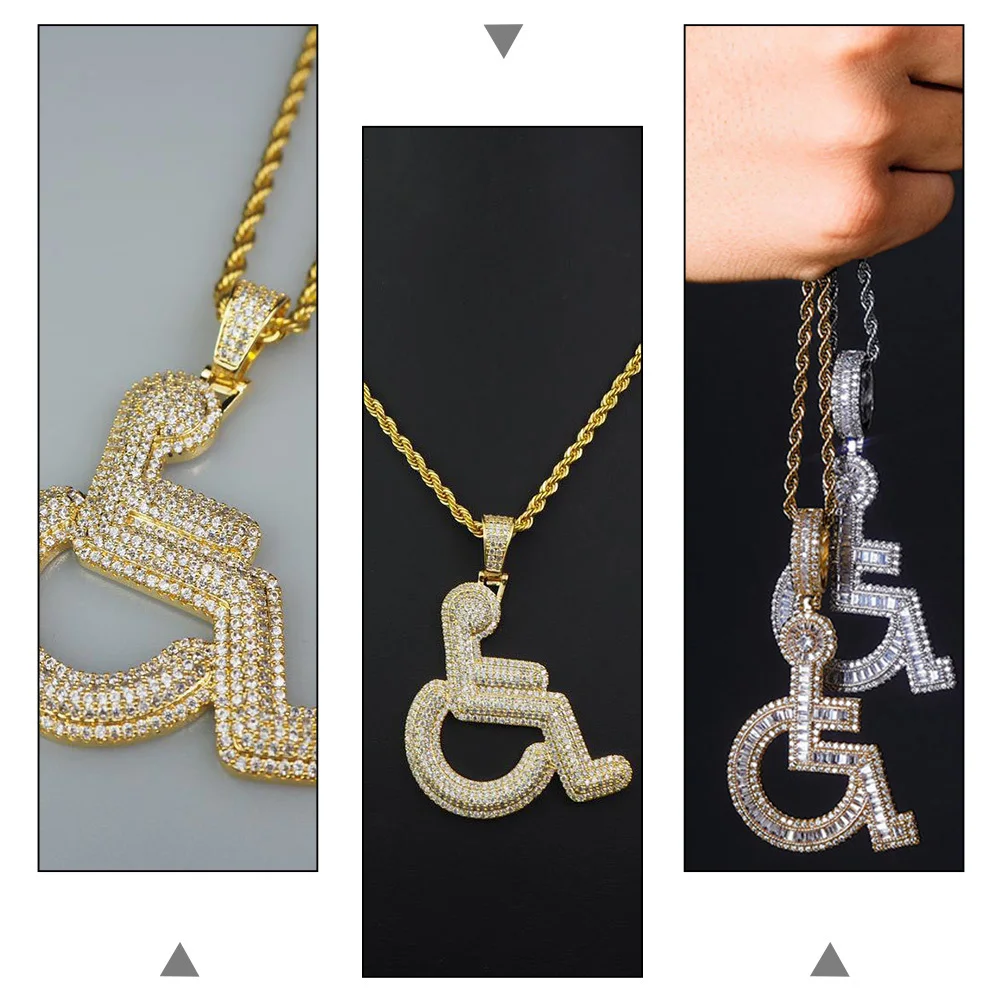 

1 pc Unique Necklace Pendant Stylish Fashion Jewelry Exaggerated Chain Personality Dangle Decor Creative Neck Ornament