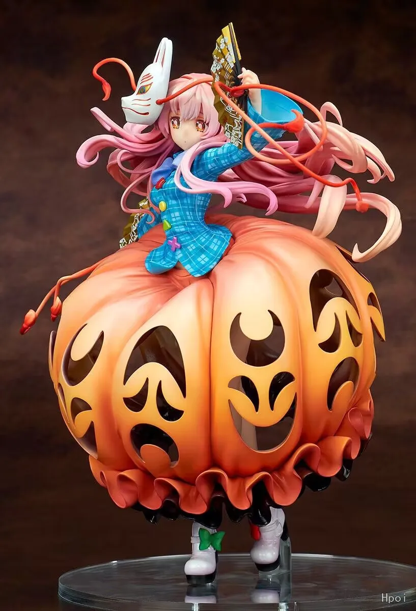 

IN STOCK Original Hpoi QuesQ Touhou Project Hata No Kokoro 1/8 Action Anime Figure Model Toys Collection Doll Gift
