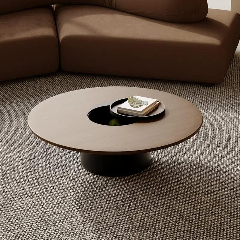 

Italian minimalist solid wood coffee table living room household small apartment light luxury high sense