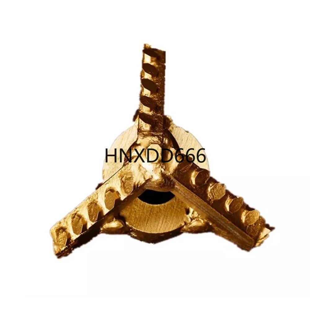 

1pc Drilling Well Tools Hard 3 Wings Lager Drag Cutter Three Blade Rock Drill Bit for Geological Prospecting