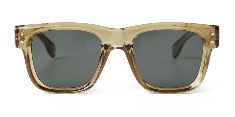 Klassische Niet quadratische Sonnenbrille Frauen Männer 2024 Marke Designer Mode Vintage Nagel rahmen Schildpatt Sonnenbrille uv400 s24115 – Detail 11