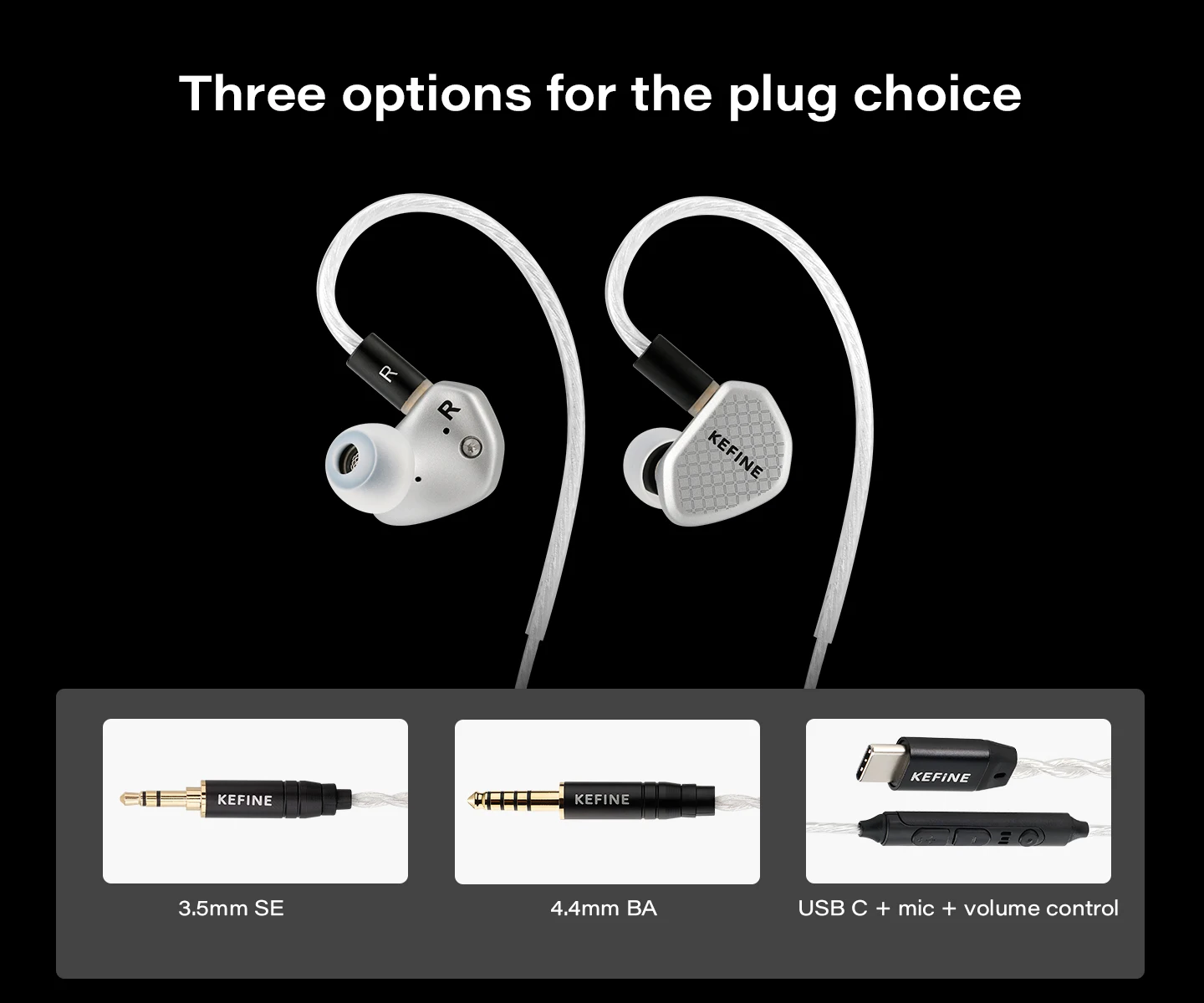 Kefine Klean SV 10mm DLC Membran-Dynamischer Treiber HiFi IEM Kopfhörer mit Robuster und Langlebiger Konstruktion – Detail 11