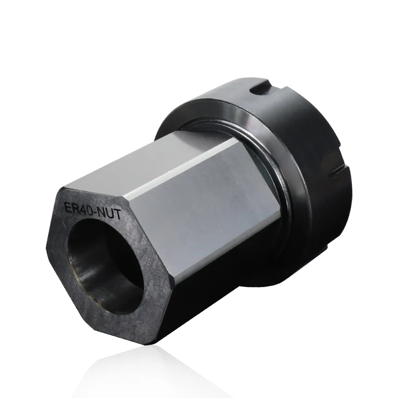 XCAN Tool Holder Hexagon Nut Collet Chuck Holder ER25 ER32 ER40 Collet Block Hex Nut Square Nut For CNC Machine Lathe