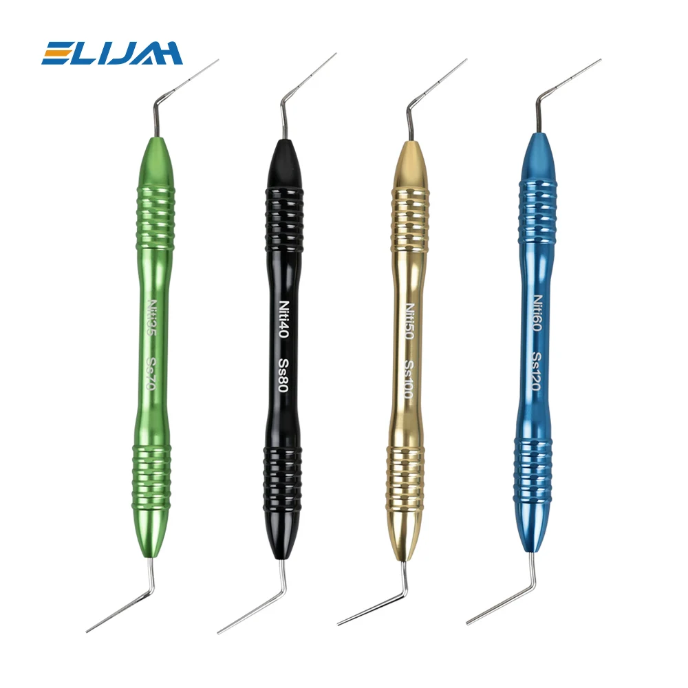 Dental Endodontic Hand Plugger Dental Gutta Percha Filler Oral Root Canal Filler Endo Hand Plugger Vertical Pressure Instrument