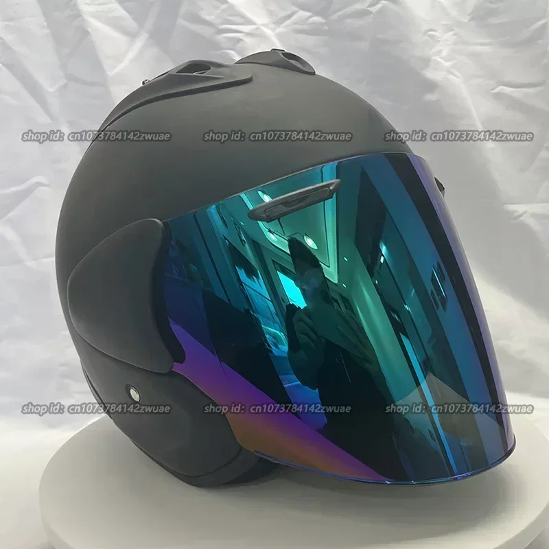 VZ-RAM Matzwarte Halve Helm Unisex Motorfiets Off-Road SZ-R Vas Helm Bergafwaarts Racen Bergkruis Casco Capaciteit