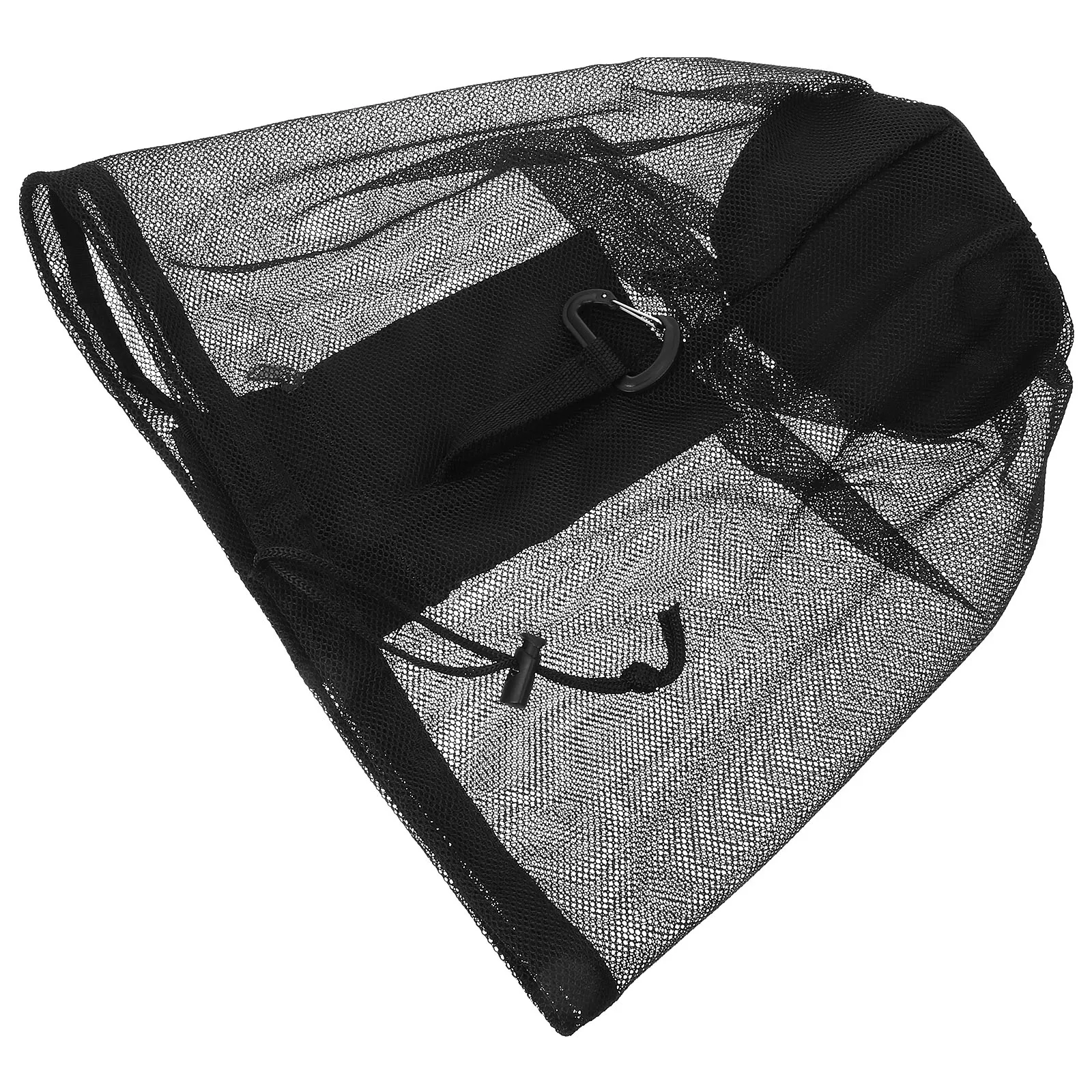 ジッパー付きポケットボールバッグ大容量メッシュ収納シングルバスケットボールサッカーバレーボールフットボールキャリングバッグ