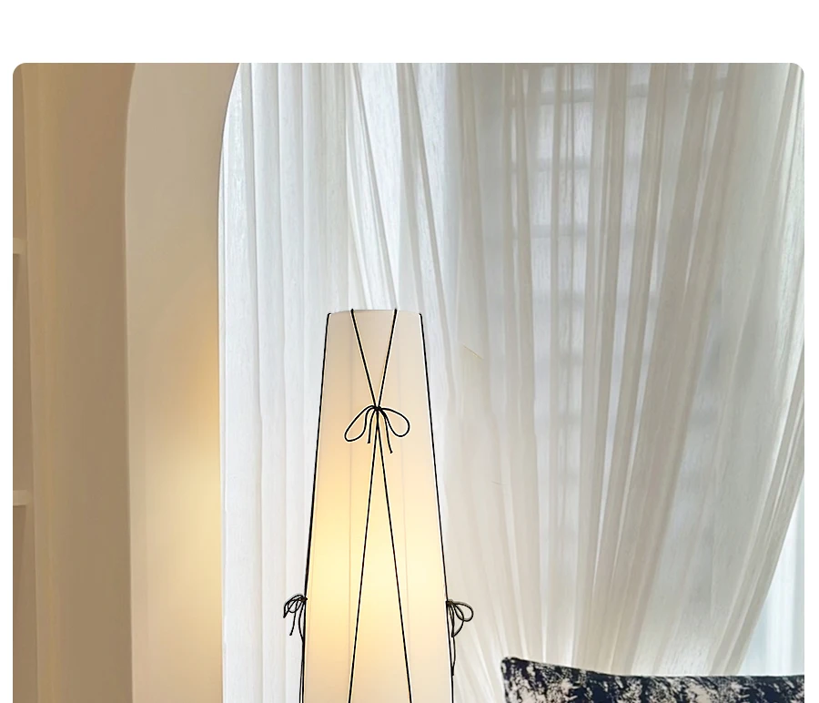 

Light color Medieval wabi-**** wind floor lamp, living room sofa next to the decoration of high-end atmosphere B & B bedroom