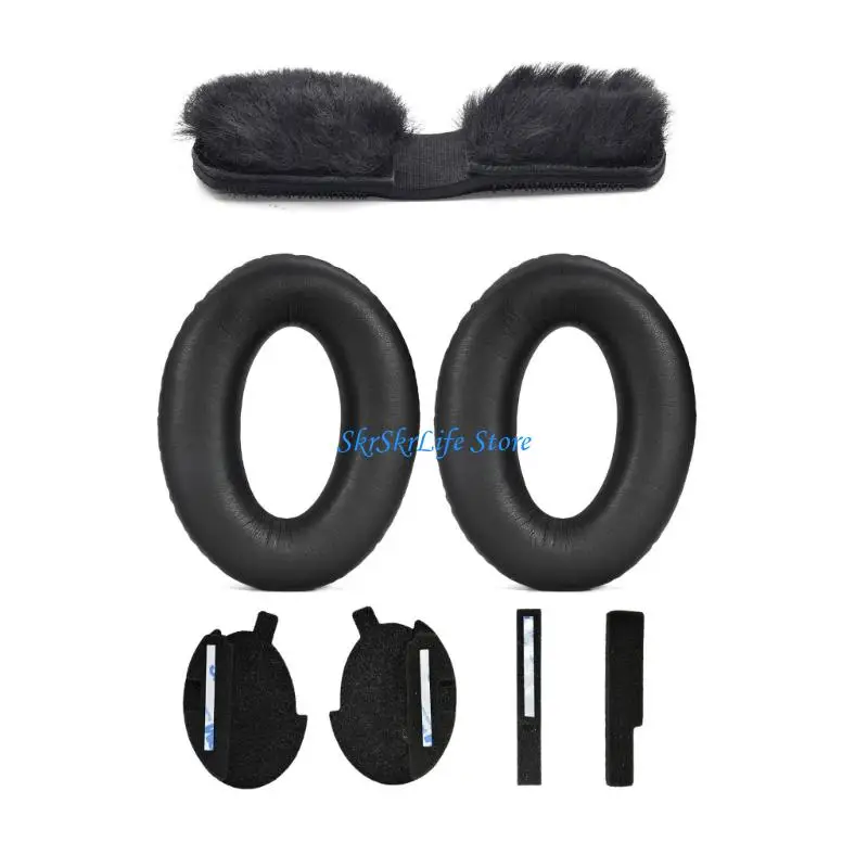 Tarabia almohadilla del oído cuero proteína E65E para aviación A10 A 20 Auriculares inalámbricos Auriculares,